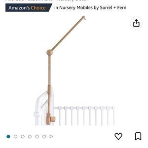 Sorrel + Fern Wooden Crib Mobile Arm